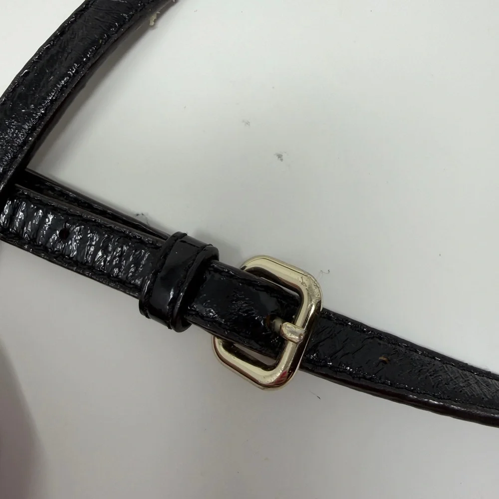 Kate spade Black Leather Crossbody Bag with Front Zip Pocket - Picture 5 of 6
